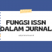 Fungsi ISSN Dalam Jurnal