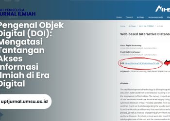 Pengenal Objek Digital (DOI): Mengatasi Tantangan Akses Informasi Ilmiah di Era Digital