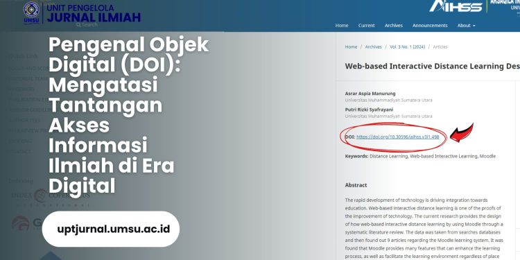 Pengenal Objek Digital (DOI): Mengatasi Tantangan Akses Informasi Ilmiah di Era Digital