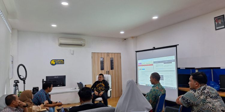Unit Pengelola Jurnal Lakukan Pendampingan Reakreditasi Jurnal Ilmiah Universitas Muhammadiyah Sumatera Utara