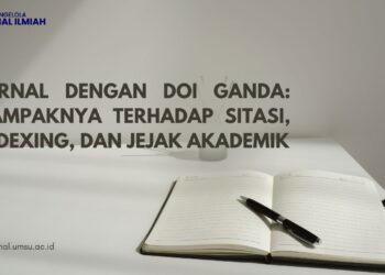 Jurnal dengan DOI Ganda: Dampaknya terhadap Sitasi, Indexing, dan Jejak Akademik