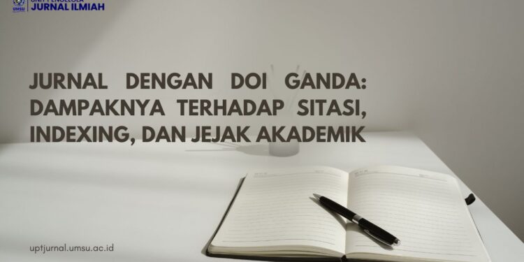 Jurnal dengan DOI Ganda: Dampaknya terhadap Sitasi, Indexing, dan Jejak Akademik