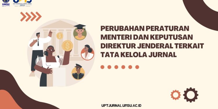 Peraturan Menteri Dan Keputusan Direktur Jenderal Terkait Tata Kelola Jurnal