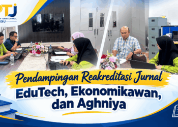 Pendampingan Reakreditasi Jurnal EduTech, Ekonomikawan, dan Aghniya