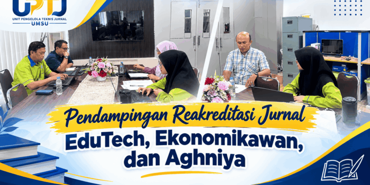 Pendampingan Reakreditasi Jurnal EduTech, Ekonomikawan, dan Aghniya